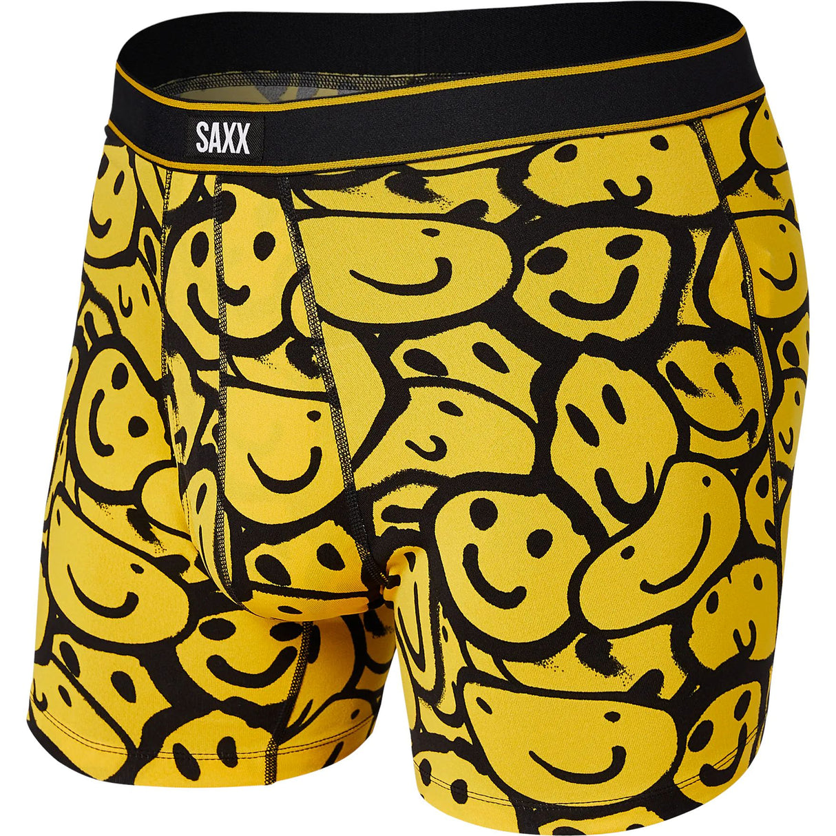 Saxx Daytripper Boxer Briefs - Yellow Smile Melt