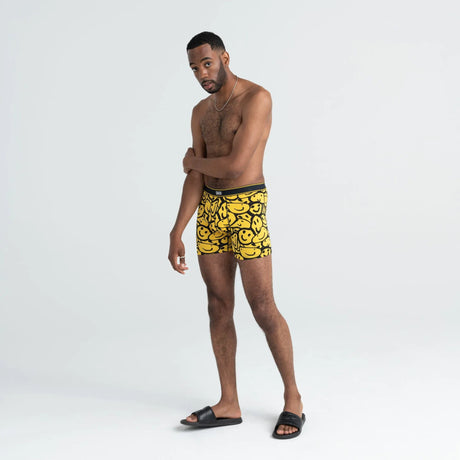 Saxx Daytripper Boxer Briefs - Yellow Smile Melt