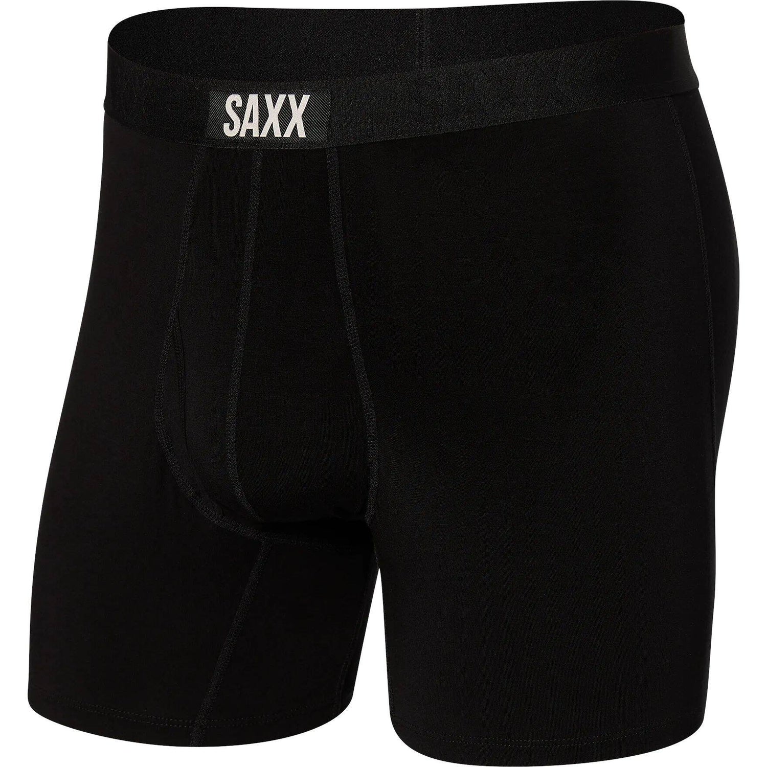 Saxx Ultra Boxer Briefs - 2-Pack - Black/Black