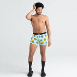 Saxx Vibe Boxer Briefs - 2-Pack - Holidaze/Black