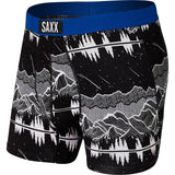 Saxx Vibe Boxer Briefs - Black Glacier Skies