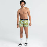 Saxx Vibe Boxer Briefs - Green Happy Camper