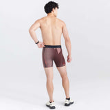 Saxx Kinetic Light-Compression Mesh Boxer Brief - Optic Mountain Dark Brick