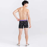 Saxx Vibe Super Soft Boxer Brief - Dancing Skellies Black