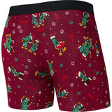Saxx Vibe Super Soft Boxer Brief - Pickled Merlot