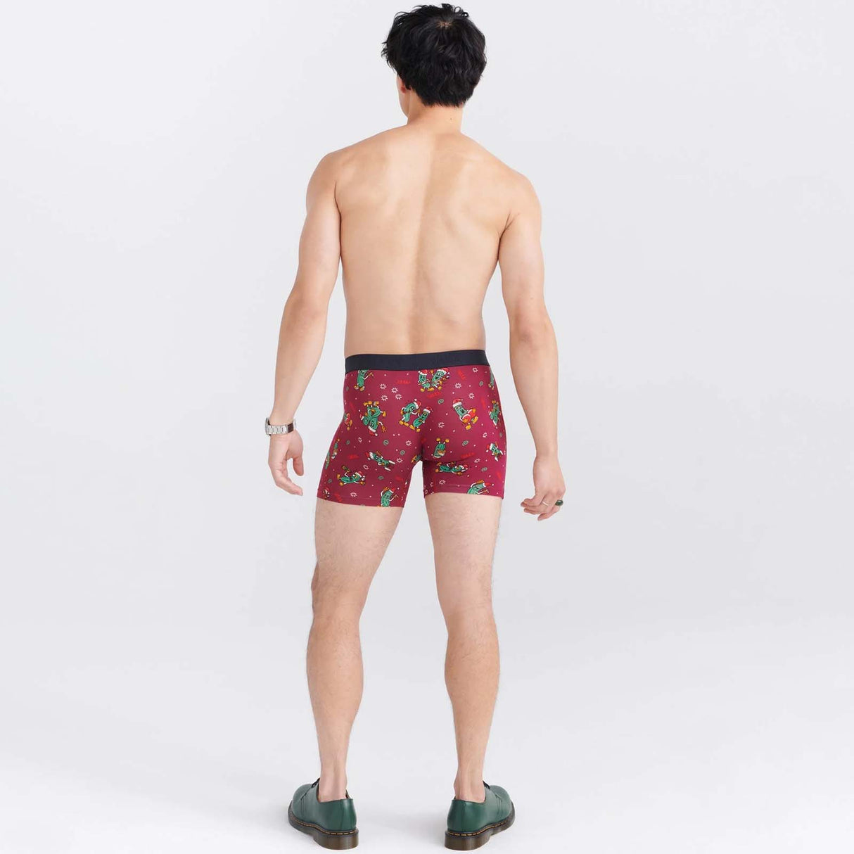 Saxx Vibe Super Soft Boxer Brief - Pickled Merlot