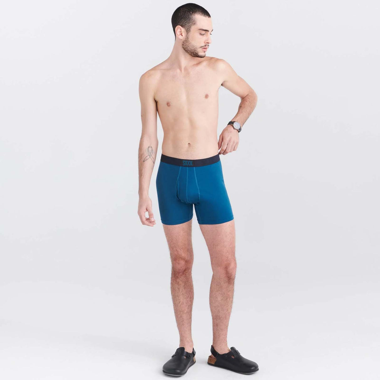 Saxx Ultra Super Soft Boxer Brief Fly - Deep Ocean