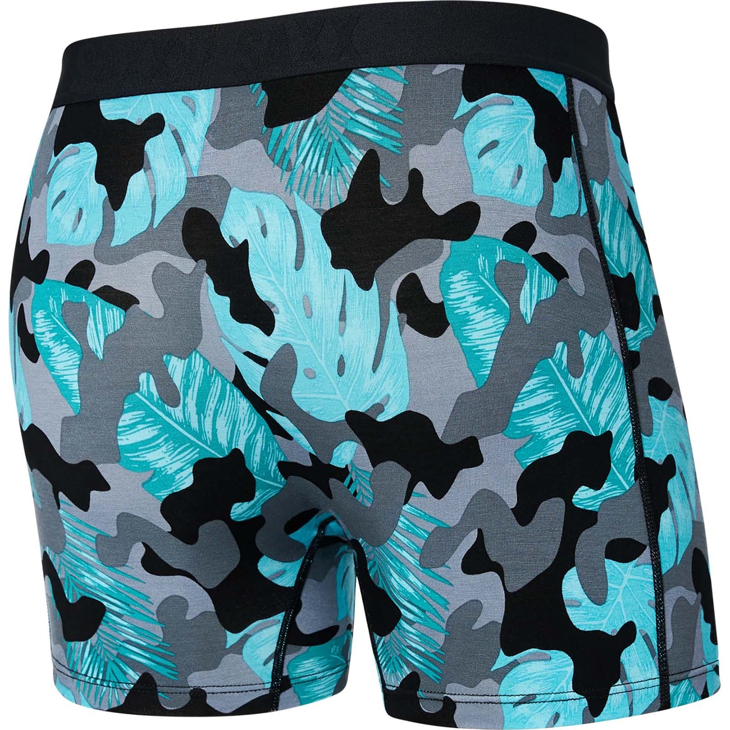 Saxx Vibe Boxer Brief - Island Camo Black