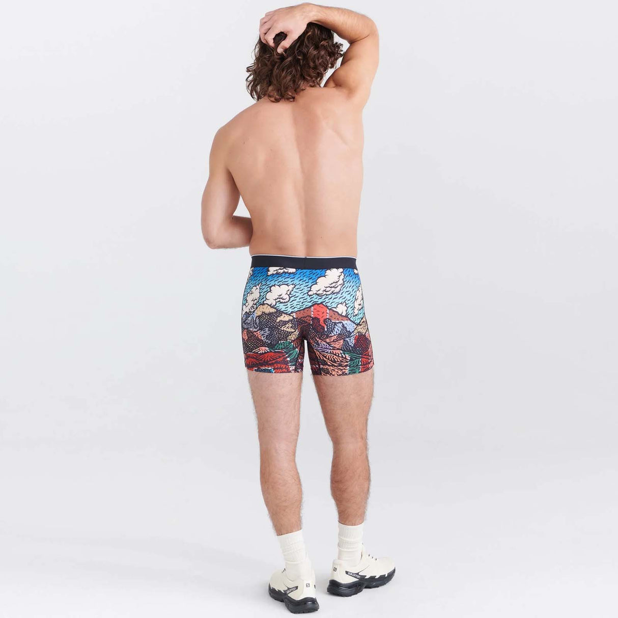 Saxx Volt Breathable Mesh Boxer Brief - Encanto Mesa Multi