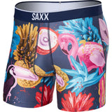 Saxx Volt Breathable Mesh Boxer Brief - Tropical Punch Blue