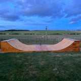 SB Skate Ramps Classic Half Pipe Ramp - 22'