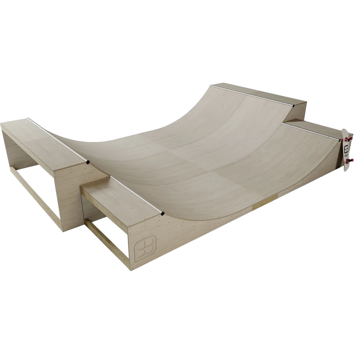 SB Skate Ramps Classic Max Half Pipe Ramp - 18'