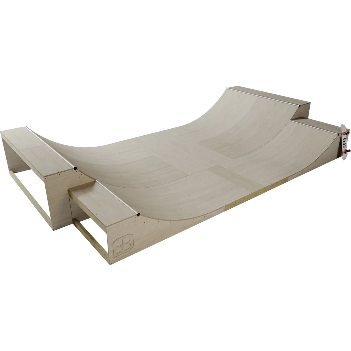 SB Skate Ramps Classic Max Half Pipe Ramp - 22'
