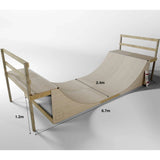 SB Skate Ramps Premier Half Pipe Ramp - 4' x 8'