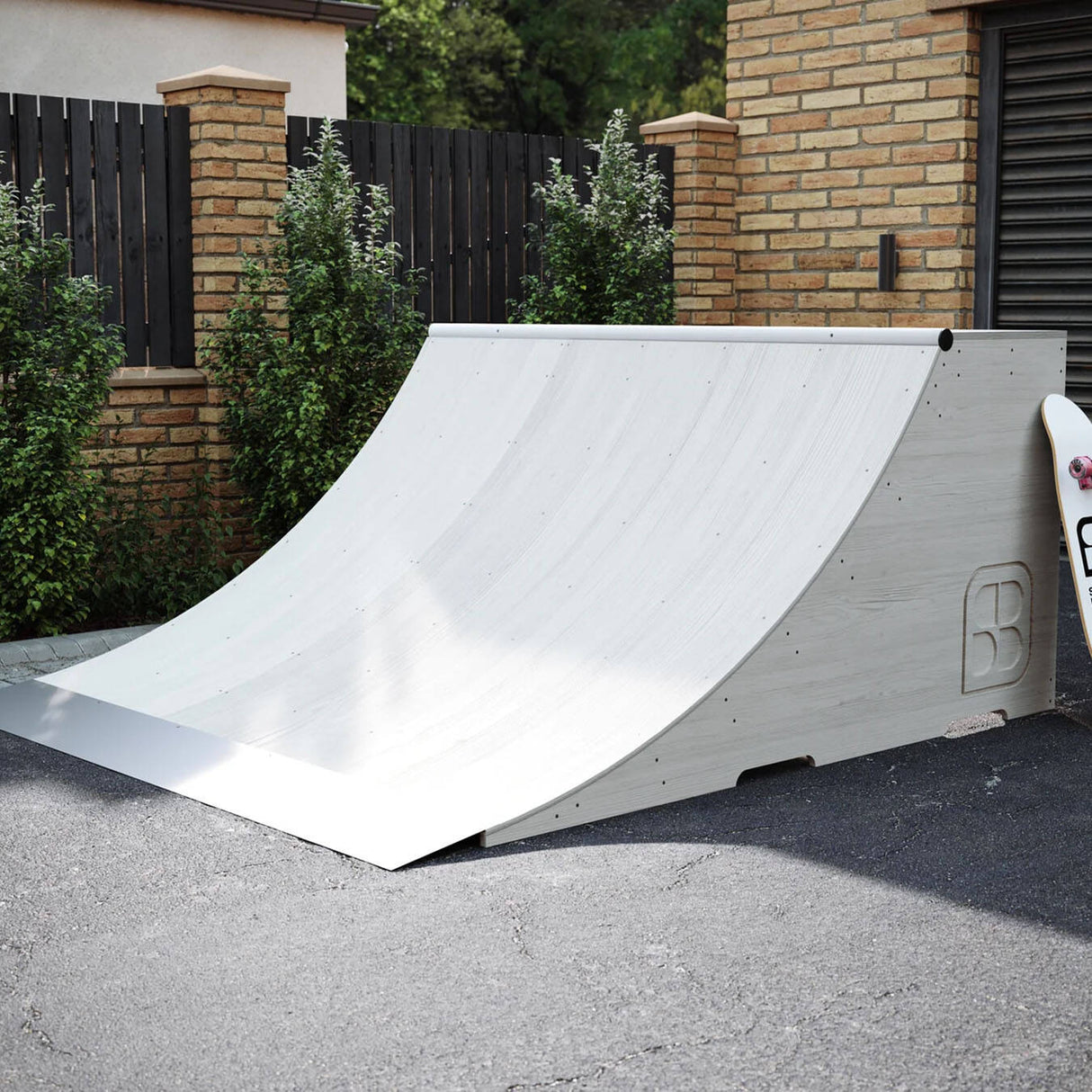 SB Skate Ramps Quarter Pipe Ramp - 2' x 6'