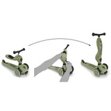 Scoot and Ride Highway Kick 1 Kids Scooter - Olive