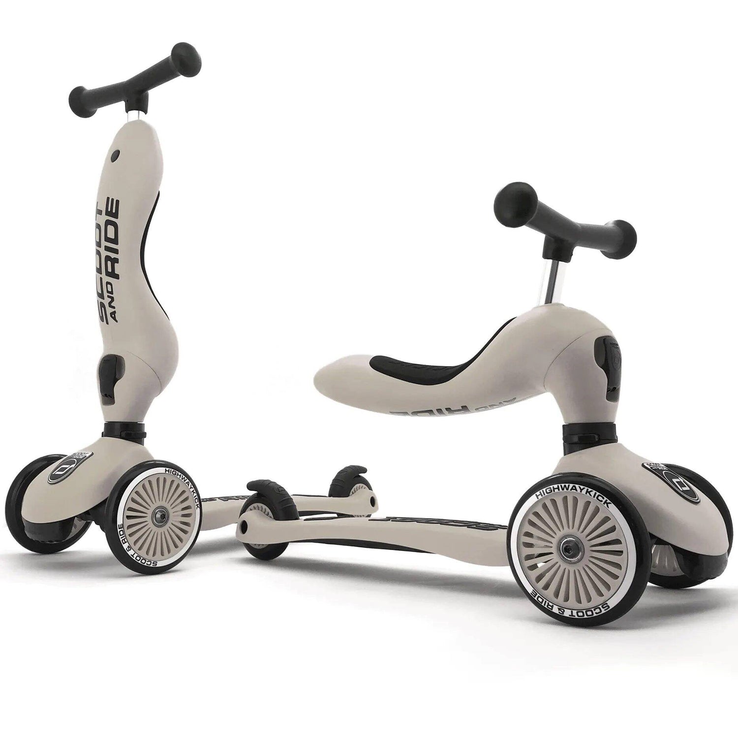 Scoot and Ride Highway Kick 1 Kids Scooter - Ash