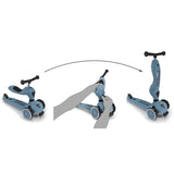 Scoot and Ride Highway Kick 1 Kids Scooter - Steel