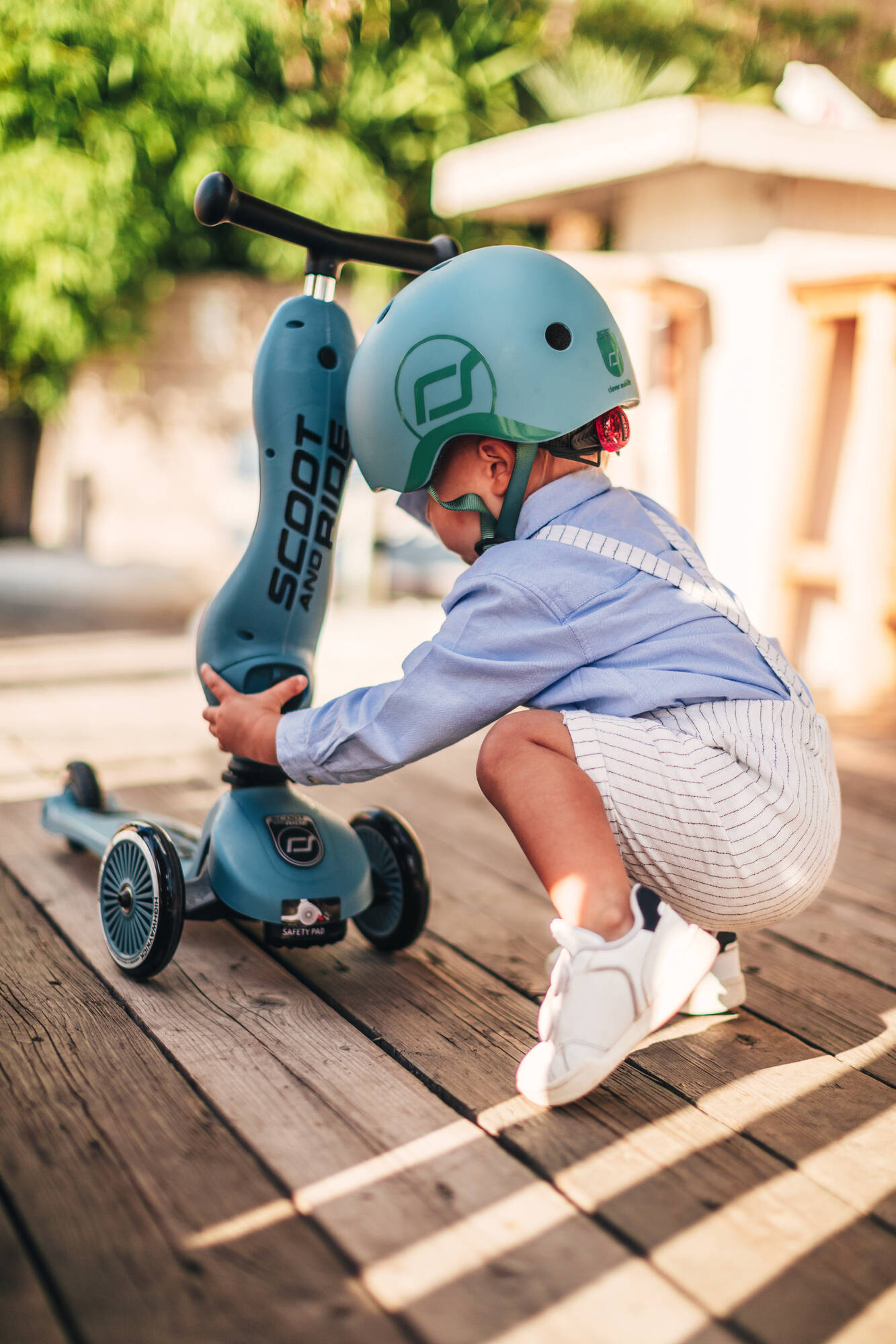 Scoot and Ride Highway Kick 1 Kids Scooter - Steel