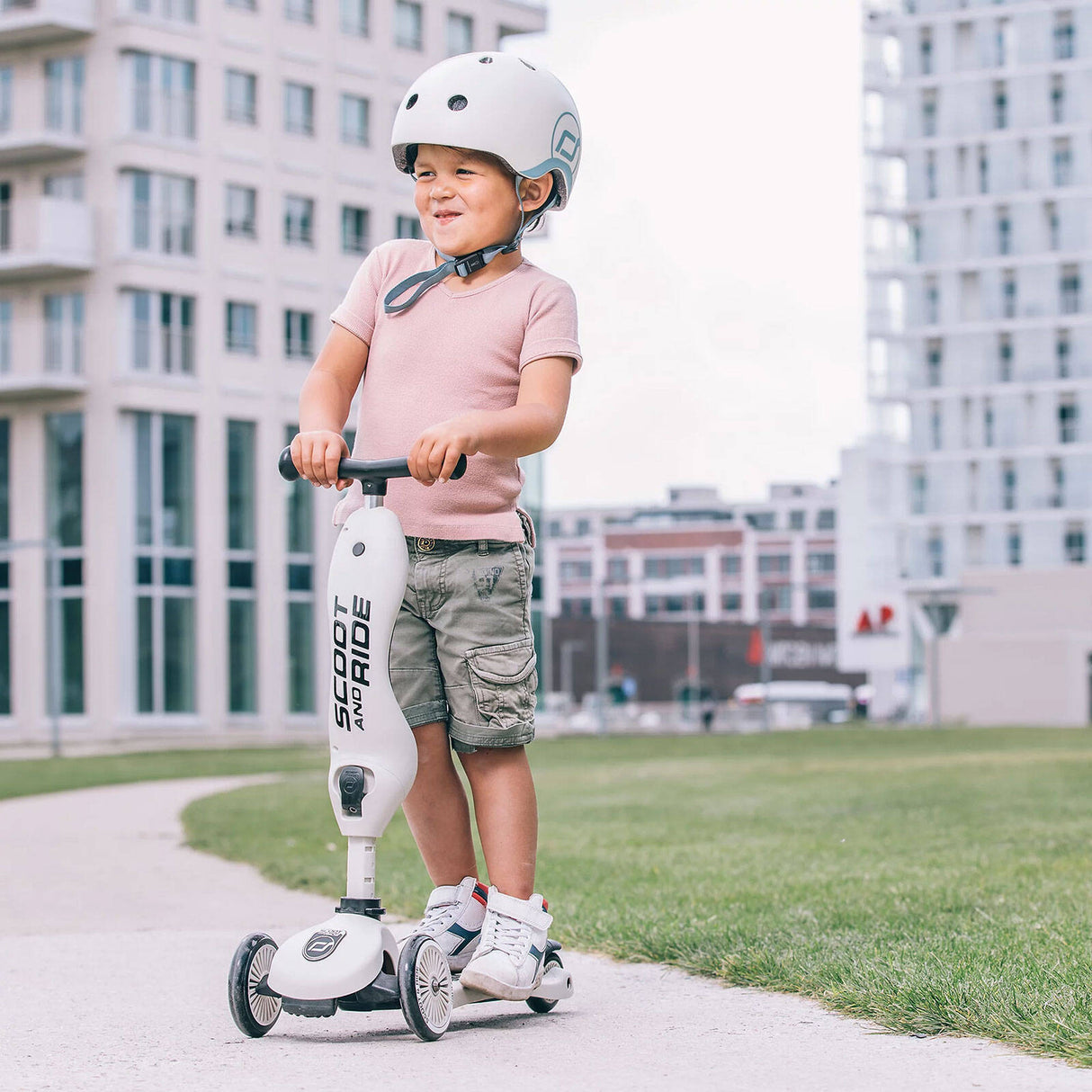 Scoot and Ride Helmet - Ash
