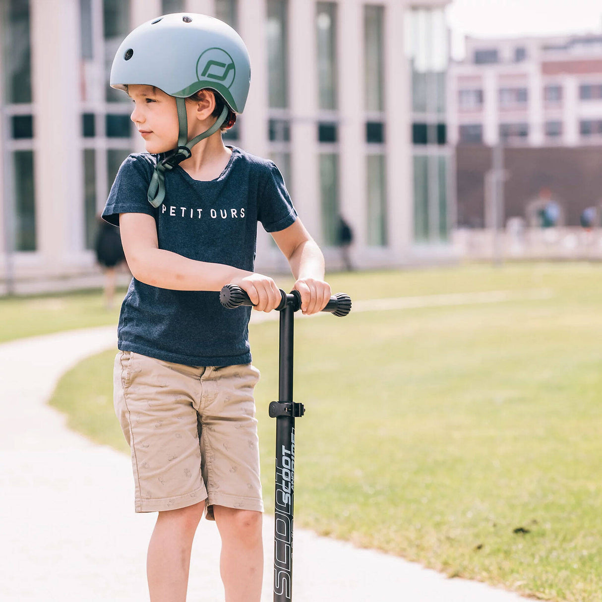 Scoot and Ride Helmet - Forest