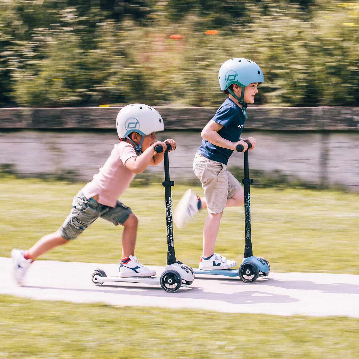 Scoot and Ride Helmet - Steel