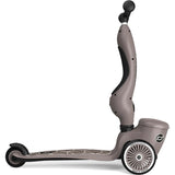 Scoot and Ride Highway Kick 1 Lifestyle Kids Scooter - Brown Lines