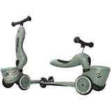 Scoot and Ride Highway Kick 1 Lifestyle Kids Scooter - Green Lines