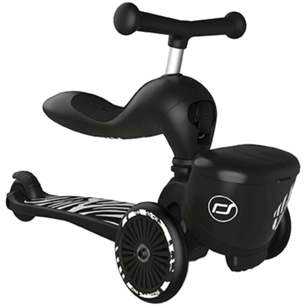 Scoot and Ride Highway Kick 1 Lifestyle Kid Scooter - Zebra
