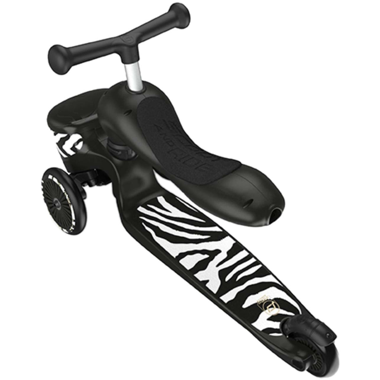 Scoot and Ride Highway Kick 1 Lifestyle Kid Scooter - Zebra