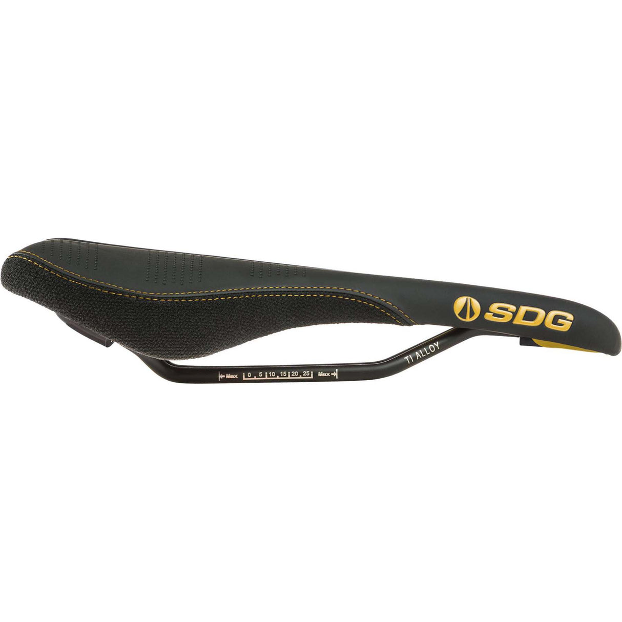 SDG Radar Saddle - Black/Gold