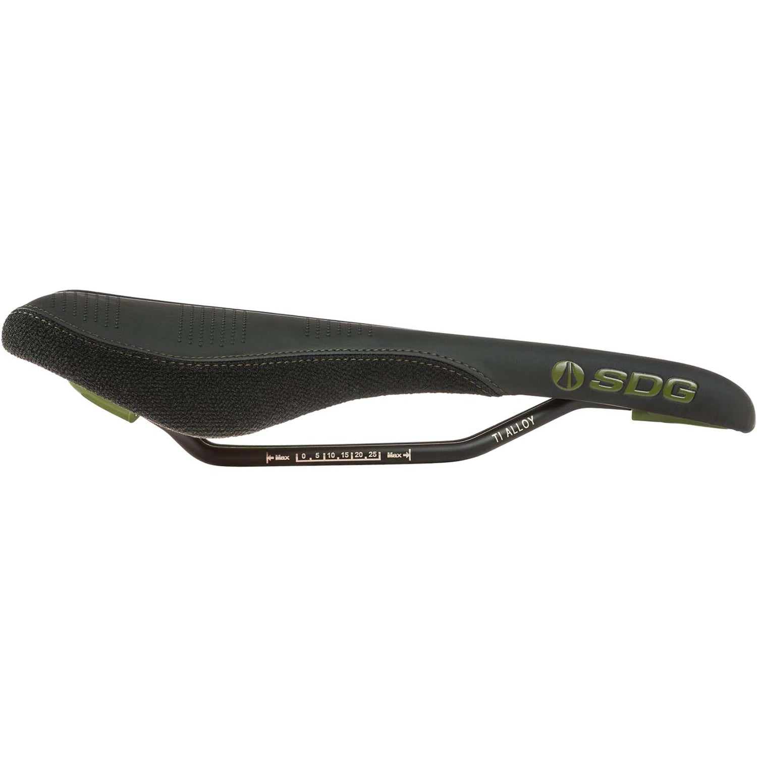 SDG Radar Saddle - Black/Olive Green