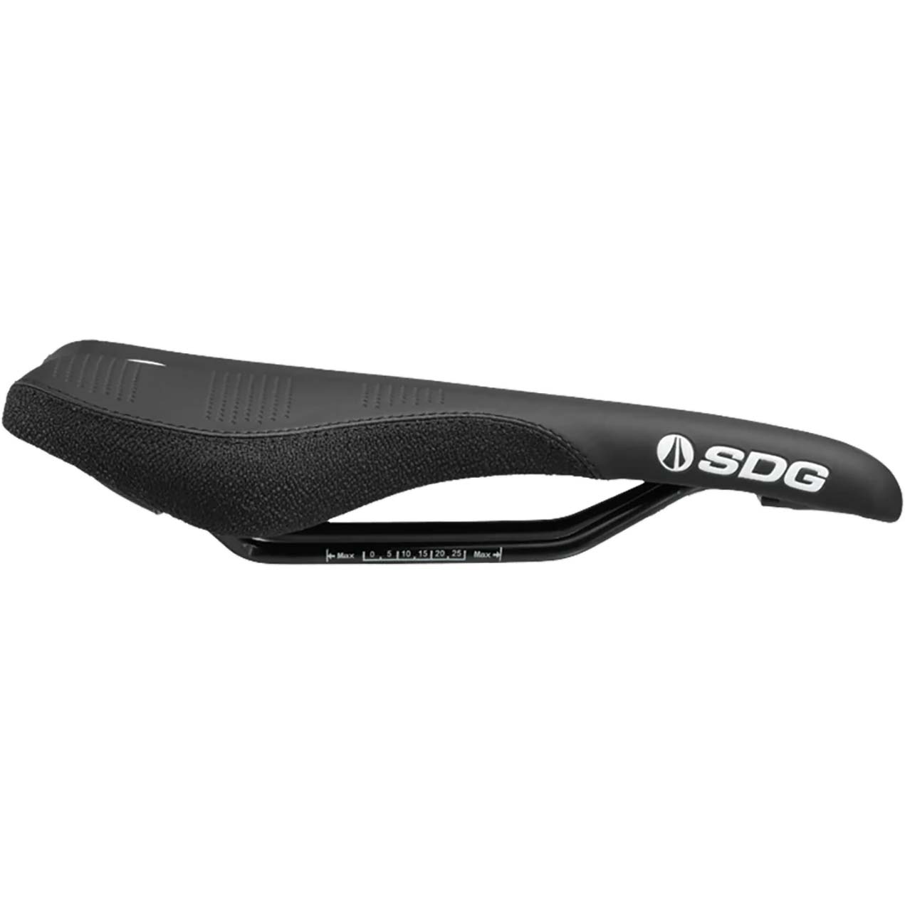 SDG Radar Steel Saddle - Black