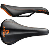 SDG Bel Air Steel Rail Saddle - Black/Orange