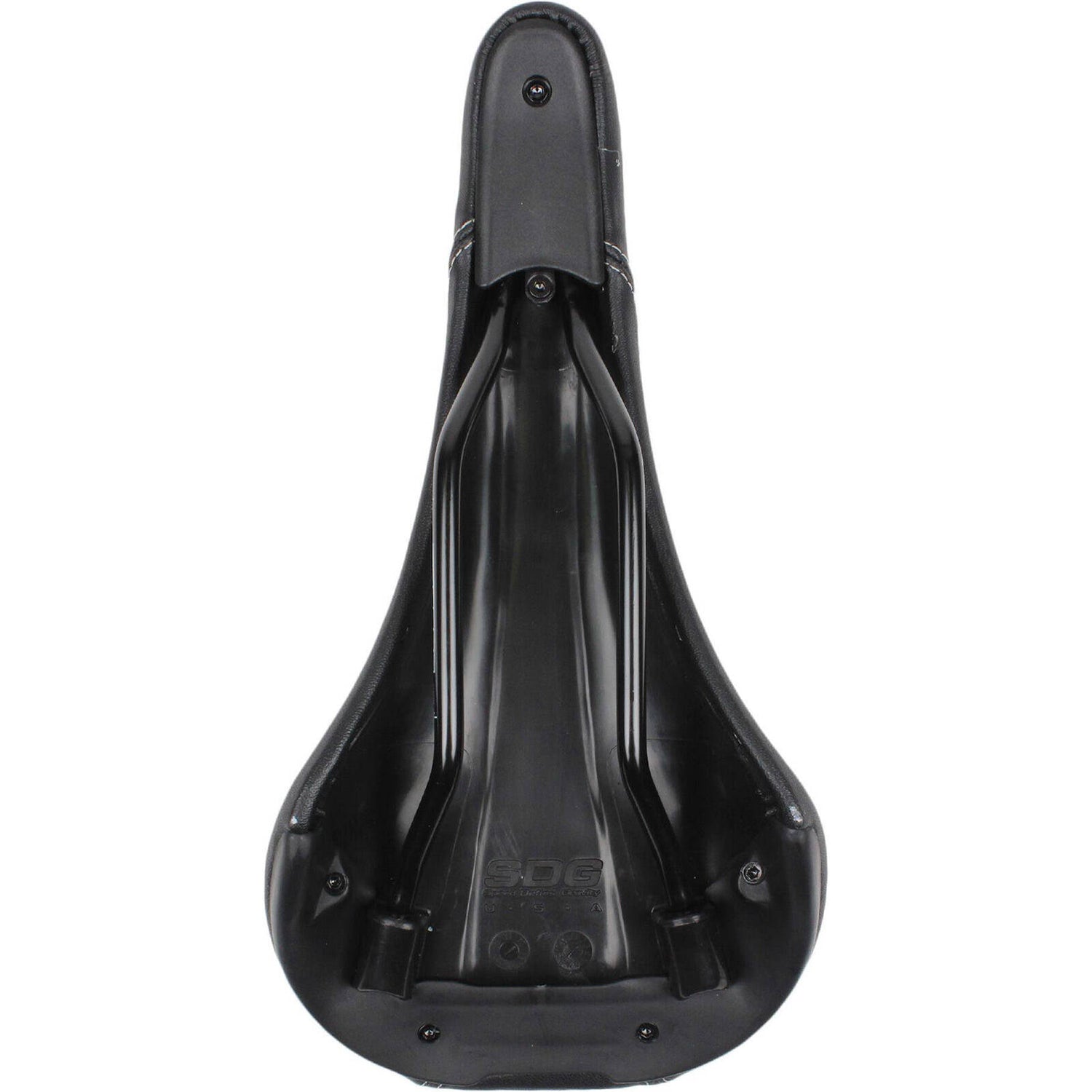 SDG Bel Air Steel Rail Saddle - Black/Black