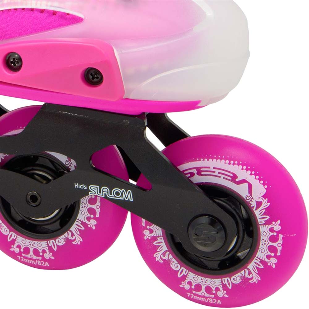 SEBA ST MX Junior Adjustable In-Line Skates - Pink