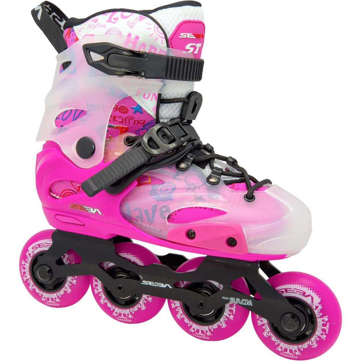 SEBA ST MX Junior Adjustable In-Line Skates - Pink
