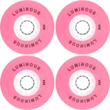 SEBA Luminous Inline Skate Wheels - Pink/White 72mm