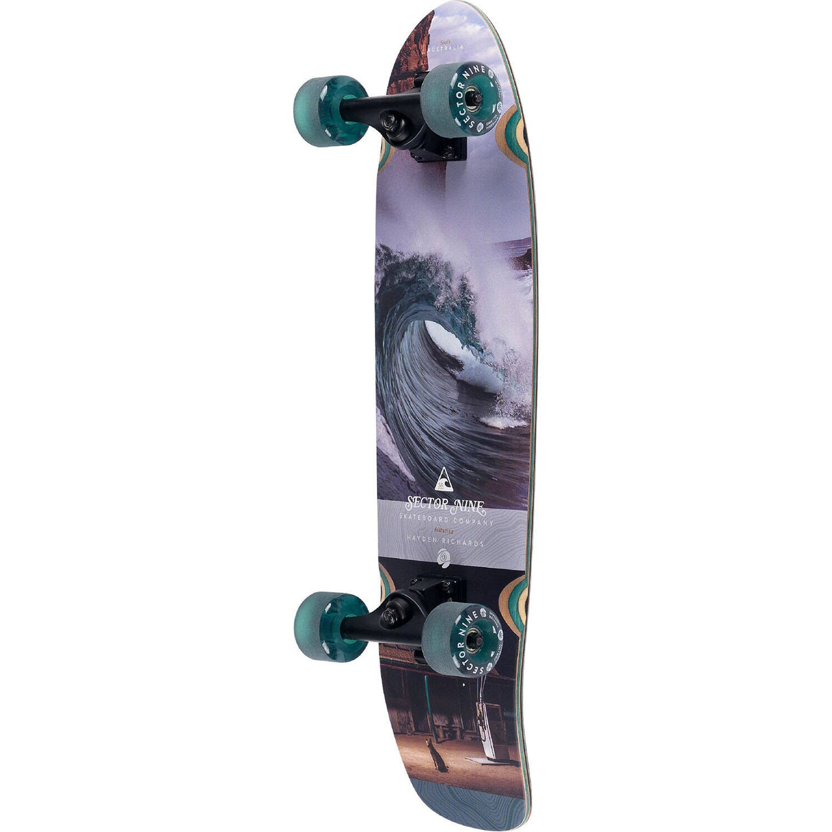 Sector 9 Jammer Rips Complete Cruiser Skateboard - 27.5"