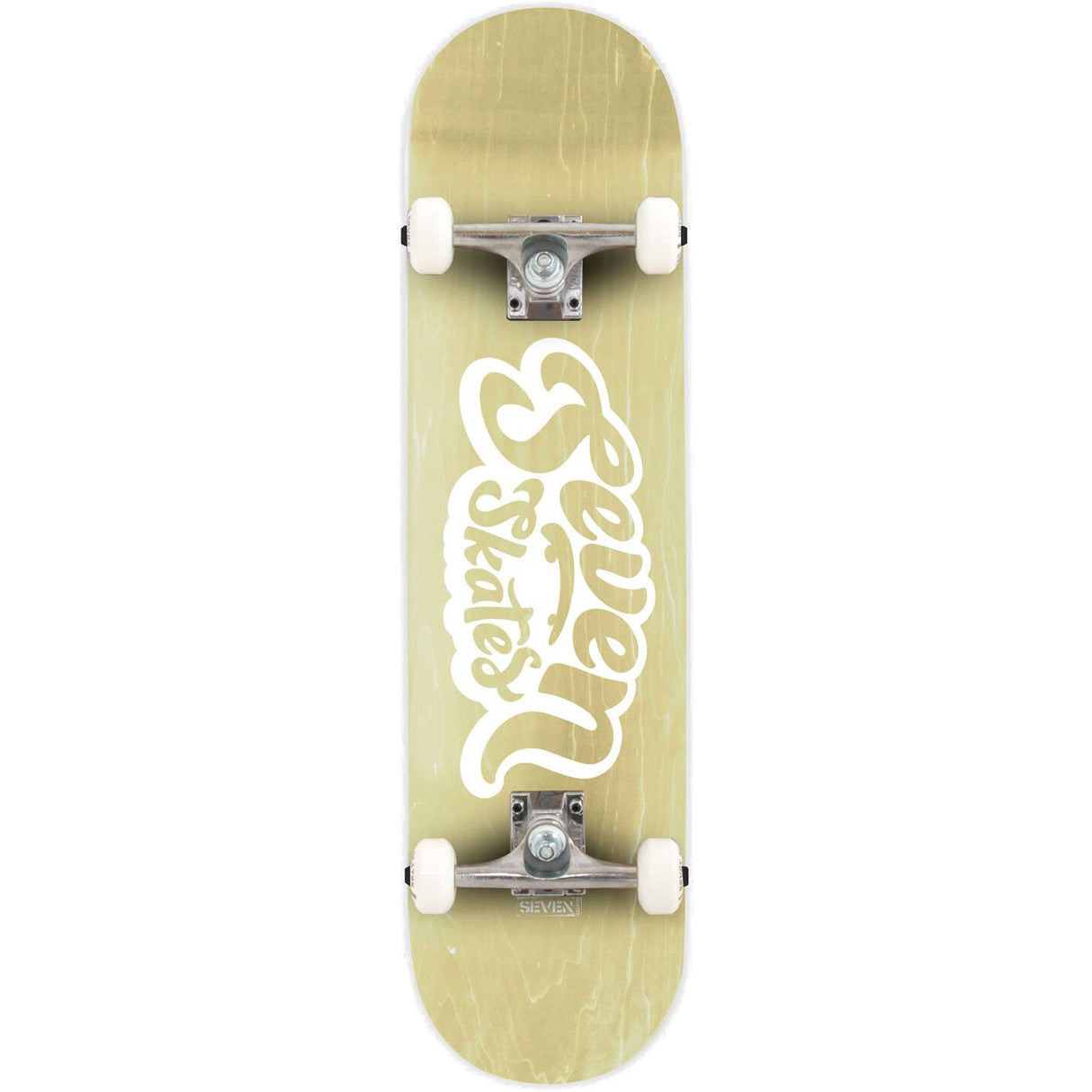 Seven Basic Logo Complete Skateboard - Charcoal 7.8''