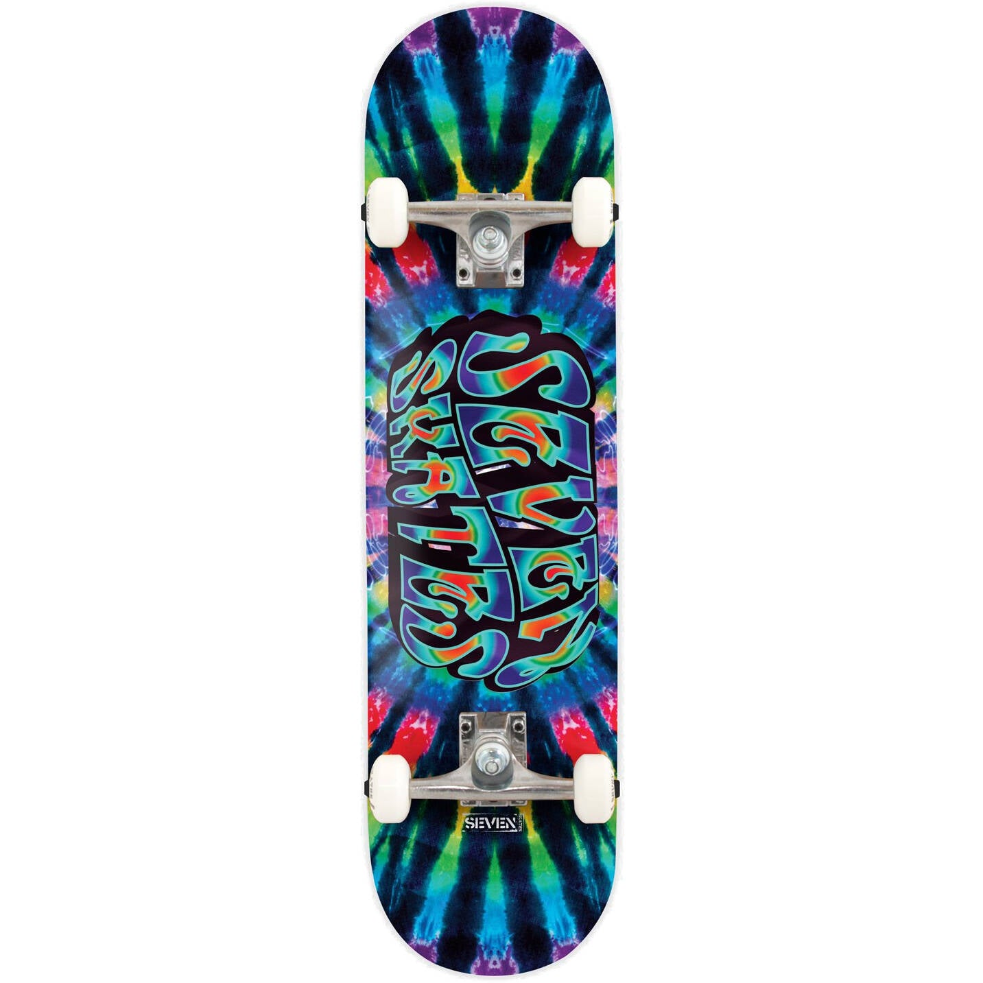 Seven Bright Lights Complete Skateboard - Tie Dye 7.8''