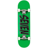 Seven Essential Complete Skateboard - Green 7.8''