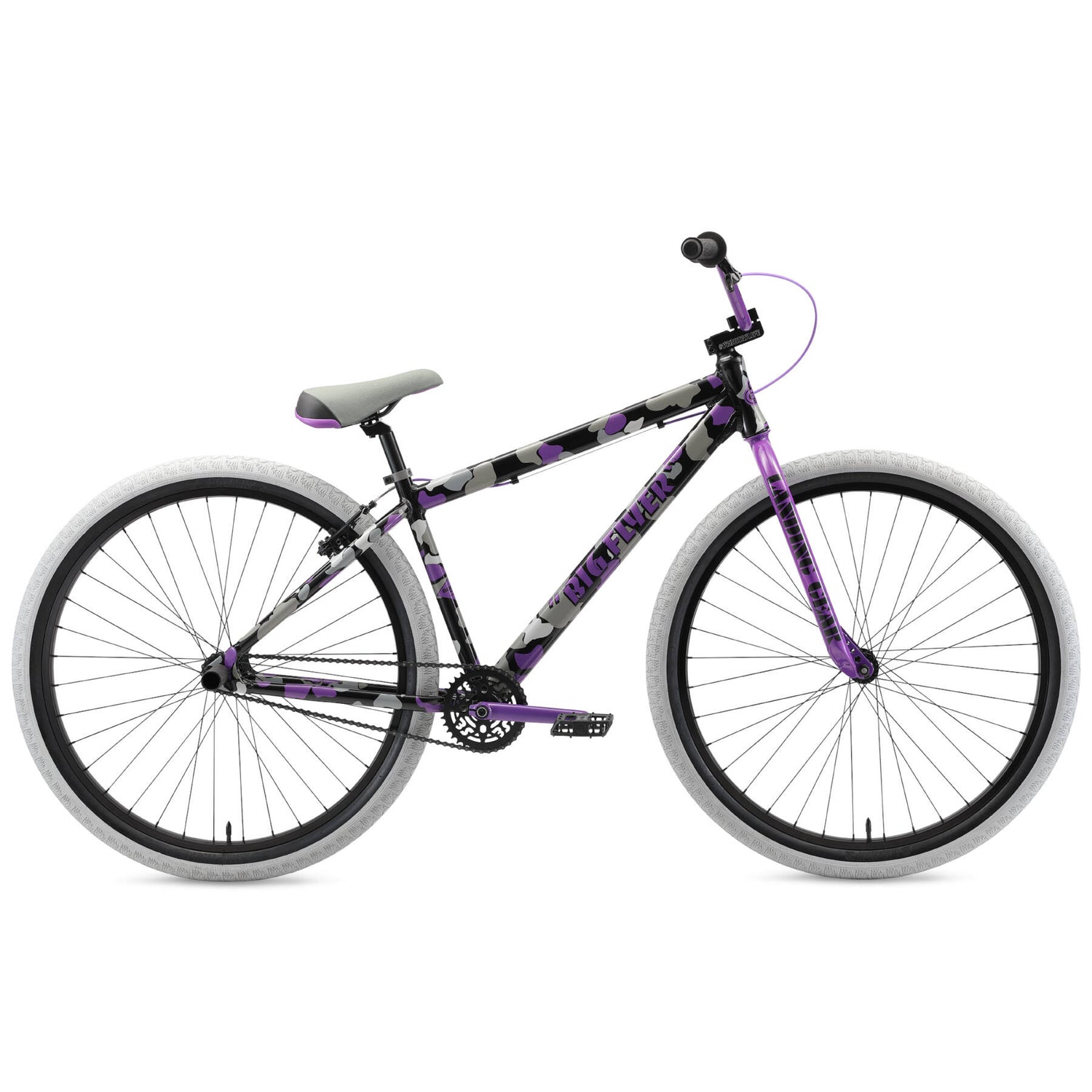 SE Big Flyer 29'' 2021 Complete BMX - Purple Camo