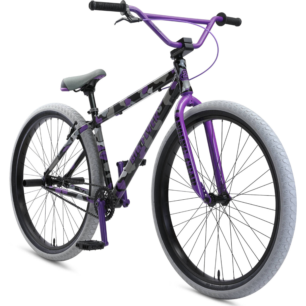 SE Big Flyer 29'' 2021 Complete BMX - Purple Camo