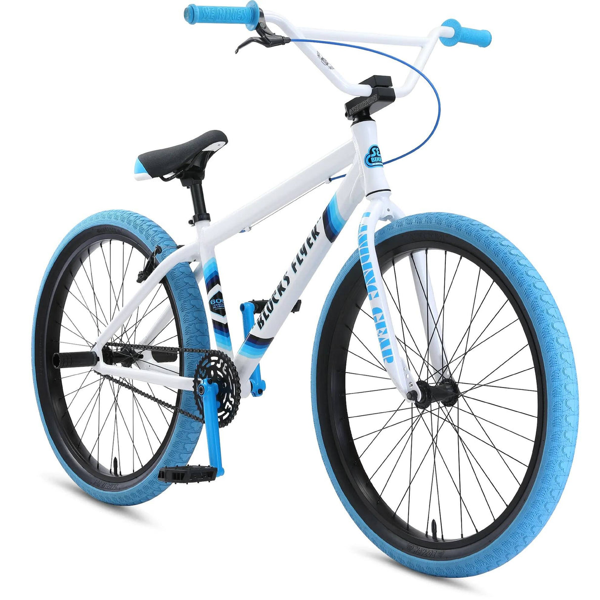 SE Blocks Flyer 26'' 2021 Complete BMX - White