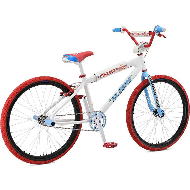 SE Mike Buff PK Ripper Looptail 26'' Complete BMX - White