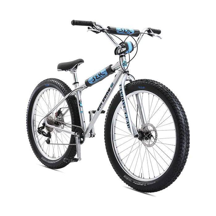 SE OM-Duro 27.5'' Complete BMX - Silver Sparkle