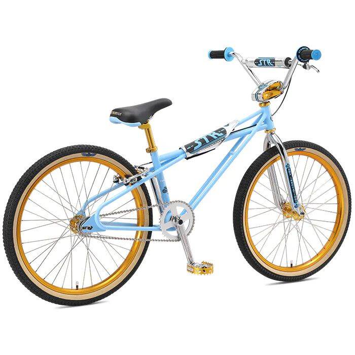 SE STR-24 Quadangle 24'' Complete BMX - SE Blue