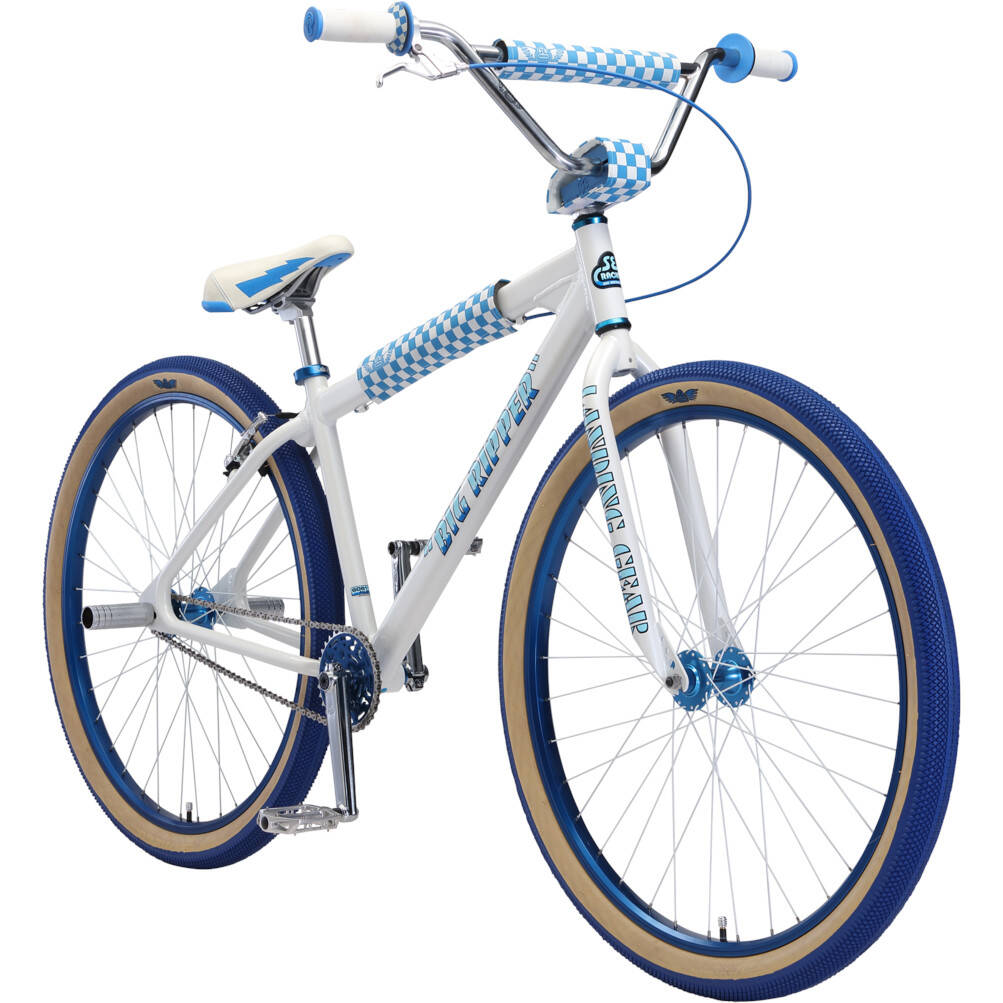 SE Big Ripper 29'' Complete BMX - Arctic White