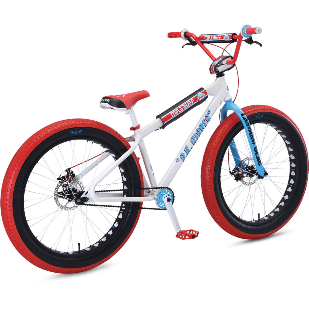 SE Mike Buff Fat Ripper 26'' Complete BMX - Red/White/Blue